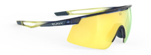 משקפי שמש רודי פרוג'קט טורבולנס Rudy Project Turbolance מק"ט SP890502-0000 מסגרת כחול/ירוק עם עדשות מראה בגוון צהוב