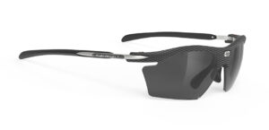 SP541014 משקפי שמש דגם RYDON SLIM של רודי פרוג'קט, צבע קרבון סמוק